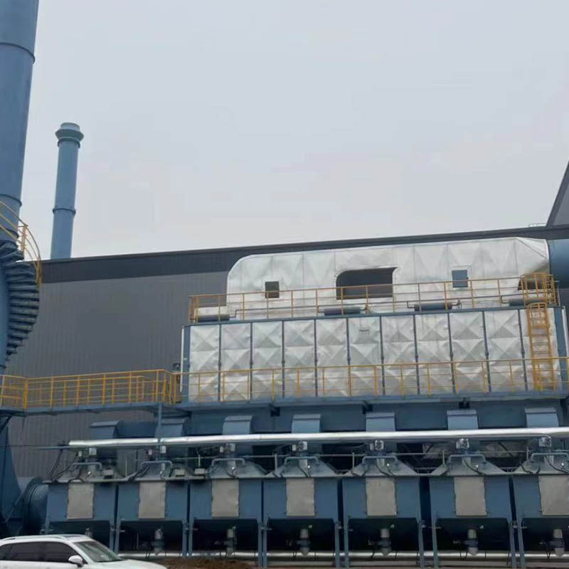 نظام امتزاز الكربون المنشط، وإزالة الكربون، والاحتراق التحفيزي